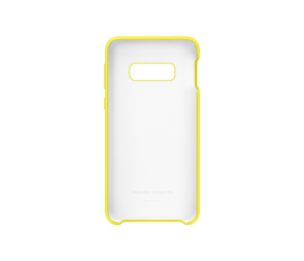 Etui Silicone Cover do Samsung Galaxy S10 E żółte - 478324 - zdjęcie 3